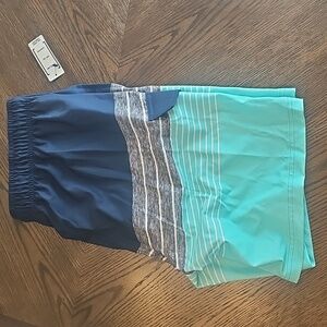 George Men's & Big Men's E-Board Swim Trunks with UPF 50+, 9" Inseam
